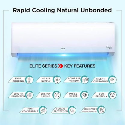 TCL 1 Ton Inverter Split AC (TAC-12CSD/EV3F2)