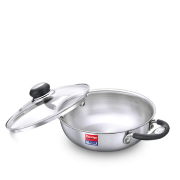 Prestige -Tri Ply Splendor Kadai  (Stainless Steel, Silver)
