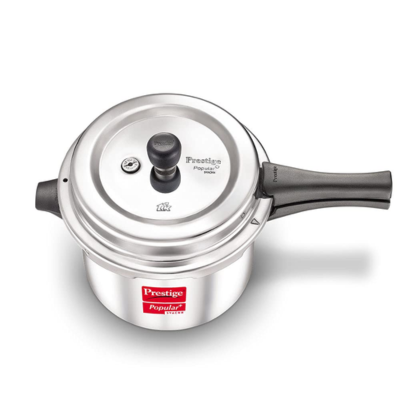 Prestige Popular Plus Svachh Pressure Cooker, 5 L (Silver)