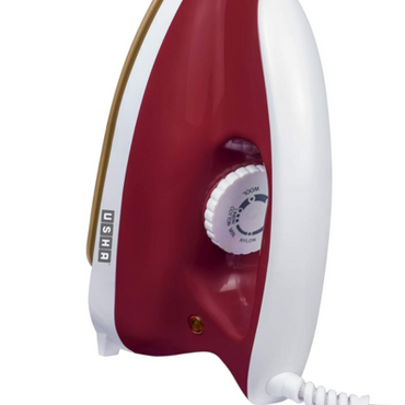 USHA Goliath Heavy Weight 1200-Watt Dry Iron,(Red)