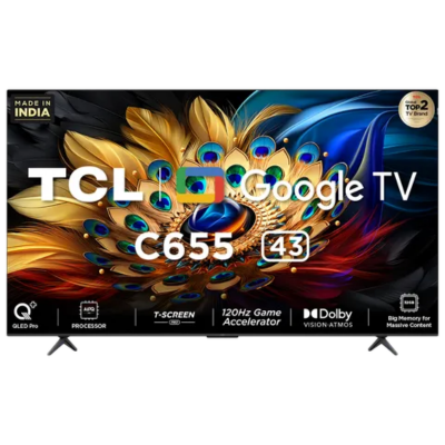 TCL 108 cm (43 inches) Ultra HD Smart LED-Google