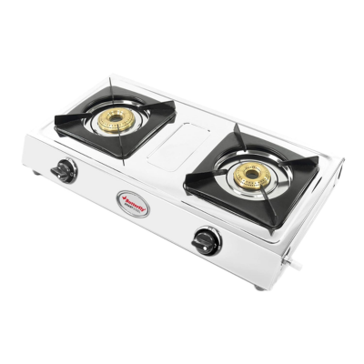 Butterfly 2 Burner Stainless Steel Gas Stove