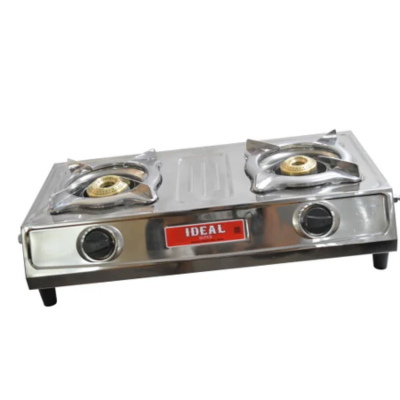 IDEAL Stainless Steel 2 Burner LPG Gas Stove