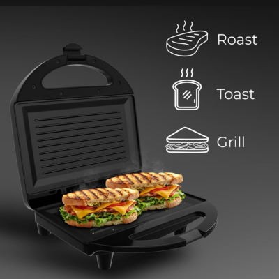 Butterfly Matchless Sandwich Maker | 750 W Sandwich | Spill Free | Breakfast