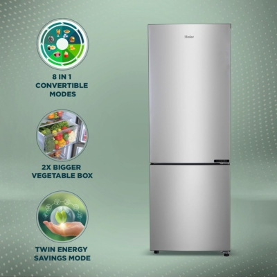 Haier 237L 2 Star Bottom Mounted Refrigerator
