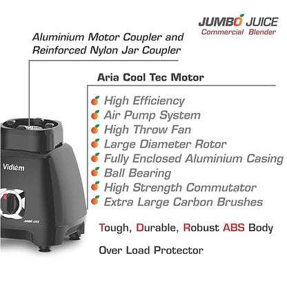 Vidiem Jumbo Juicer 1000W (1 Jar)