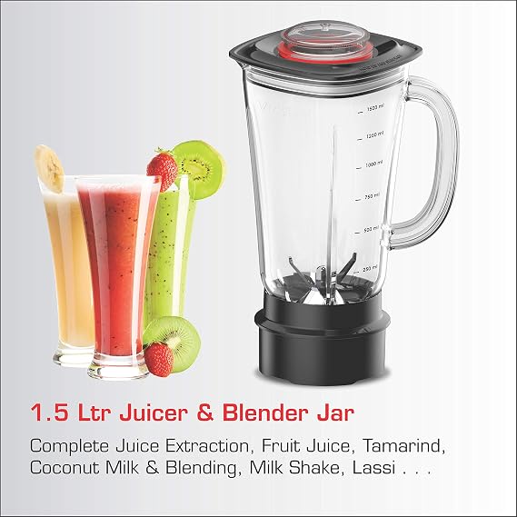 Vidiem Jumbo Juicer 1000W (1 Jar)