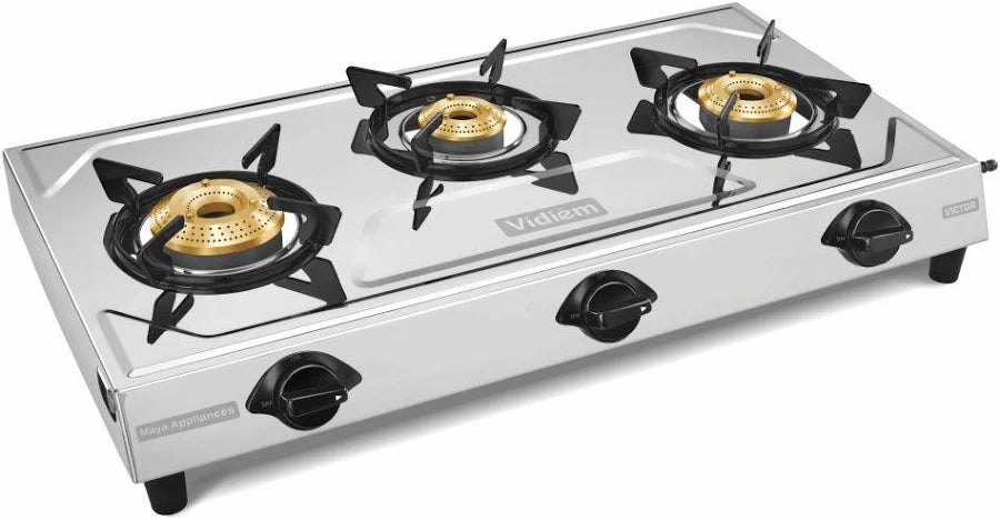Vidiem V-Jumbo 3 Burner Gas Stove