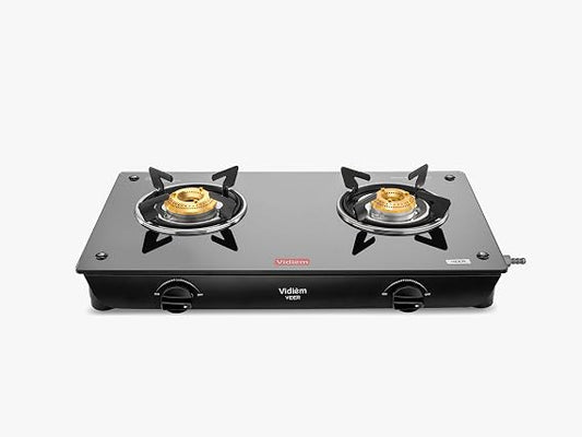Vidiem Veer 2 Burner Glasstop Gas Stove