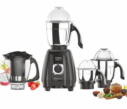 Vidiem Veer Versatile 650W Mixer Grinder (4 Jars)