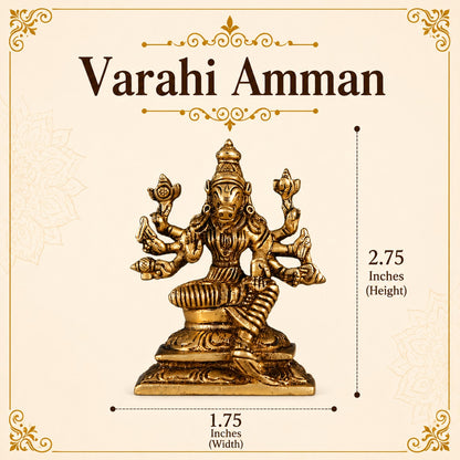 Varahi Amman Idol (Brass)
