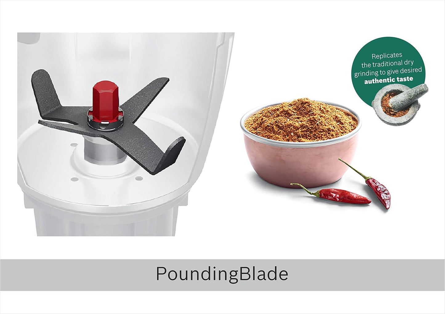 Bosch TrueMixx Series 500W 3-Jar Mixer Grinder