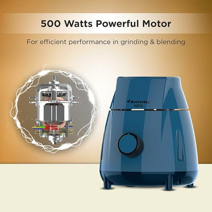 Butterfly Insta 500W 3-Jar Mixer Grinder