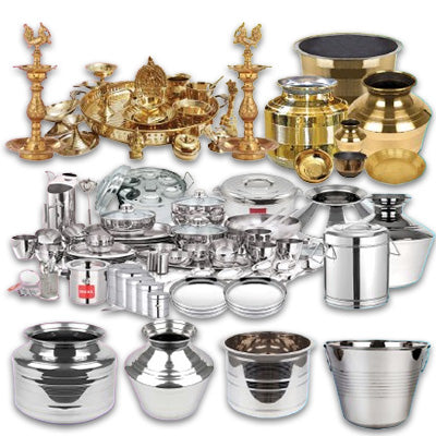 Wedding set - Thirumana  seervarisai 225 சீர்வரிசை பாத்திரங்கள்,