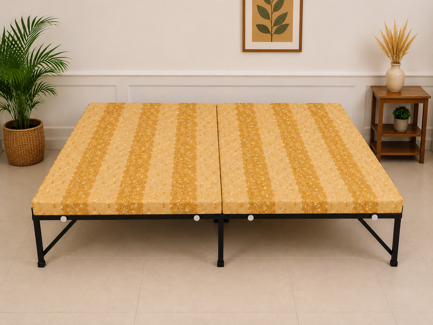 Premium Folding Cushion Cot – 3 × 6