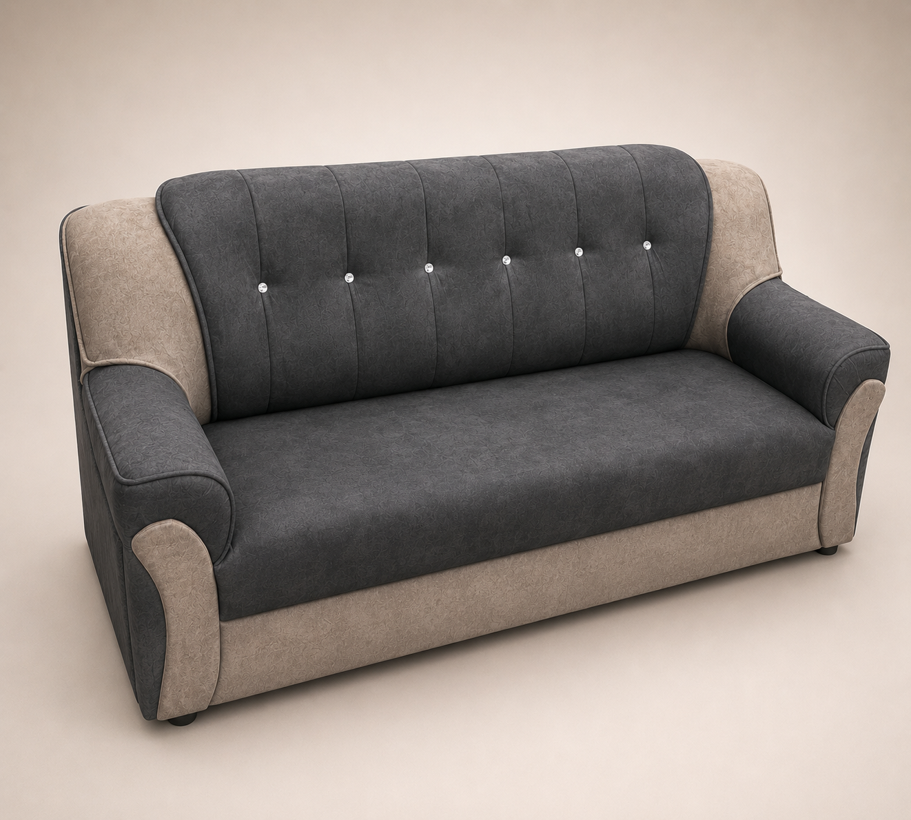 PU 3-Seater Sofa