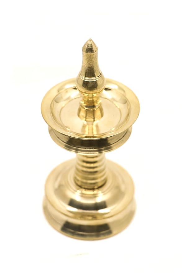 Brass Kerala Fancy Vilakku (B)