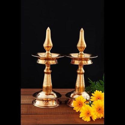 Brass Kerala Fancy Vilakku (B)