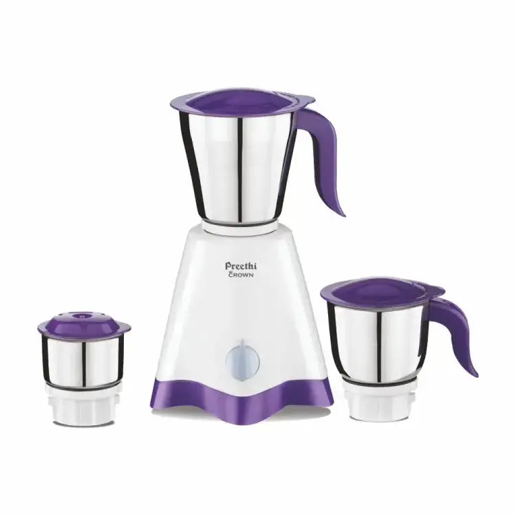 Preethi Crown 500W 3-Jar Mixer Grinder