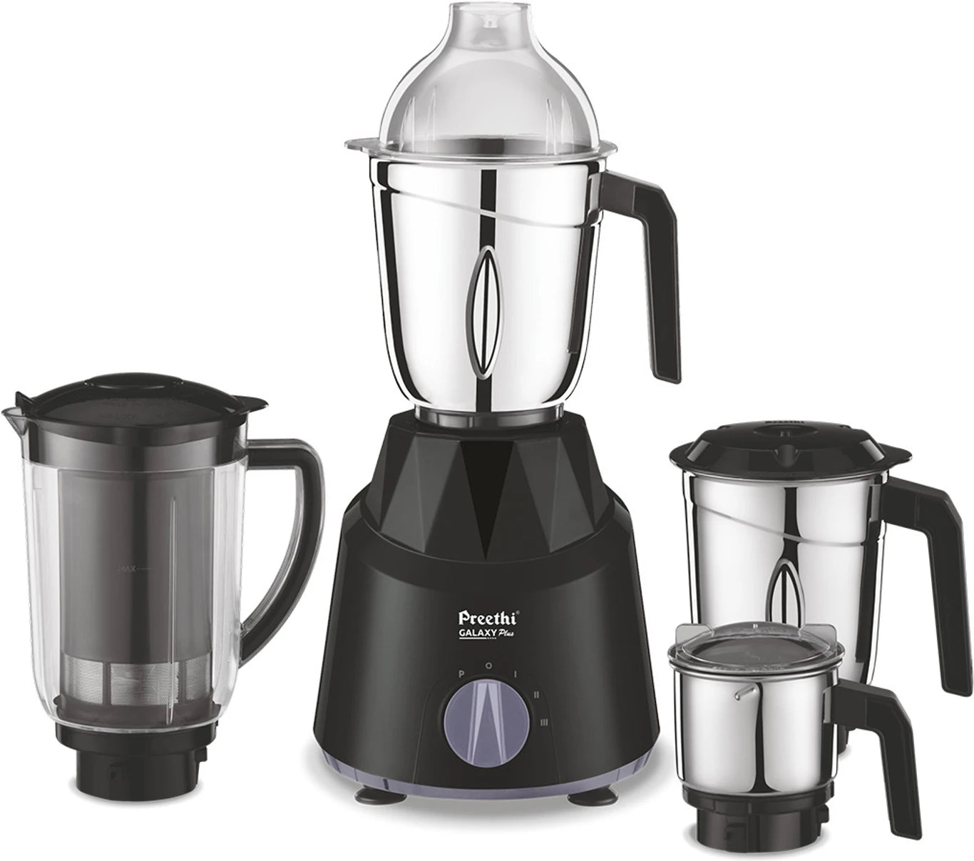 Preethi Galaxy Plus 750W Mixer Grinder (4 Jars)