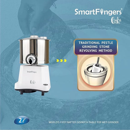 Smart Finger Comfort Plus 2L Wet Grinder
