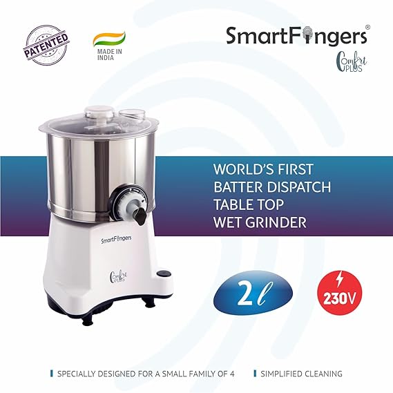 Smart Finger Comfort Plus 2L Wet Grinder