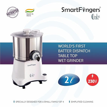 Smart Finger Comfort Plus 2L Wet Grinder