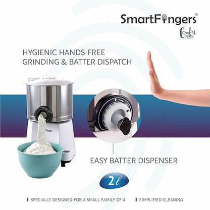 Smart Finger Comfort Plus 2L Wet Grinder
