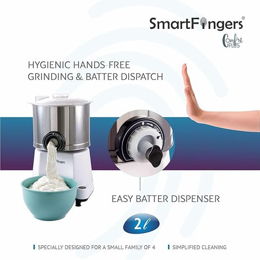 Smart Finger Comfort Plus 2L Wet Grinder