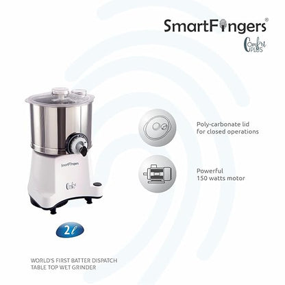 Smart Finger Comfort Plus 2L Wet Grinder