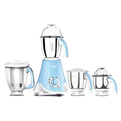 Vidiem Eva Super Blue 750W 4-Jar Mixer Grinder